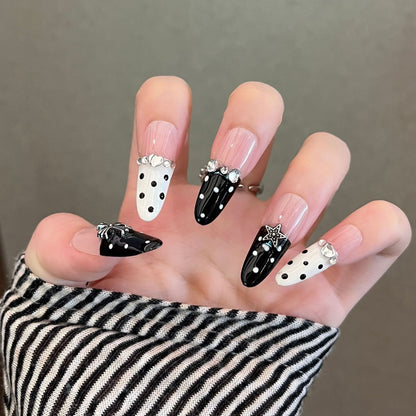 Set of 3D Decorative Press-On Nail Art