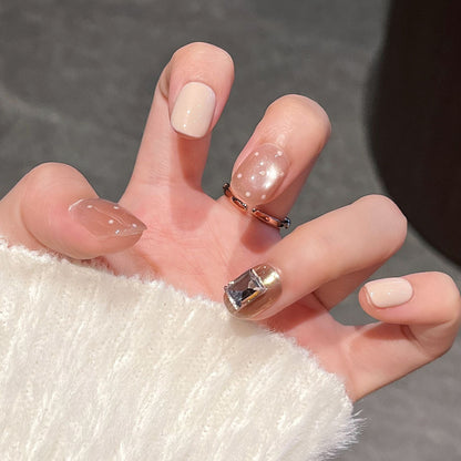 Set of 3D Decorative Press-On Nail Art