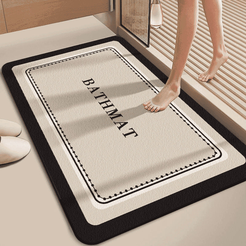 Plush Bath Mat with High Absorbency for Luxury Bathrooms