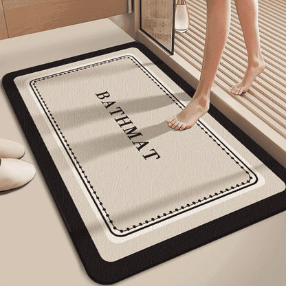 Plush Bath Mat with High Absorbency for Luxury Bathrooms