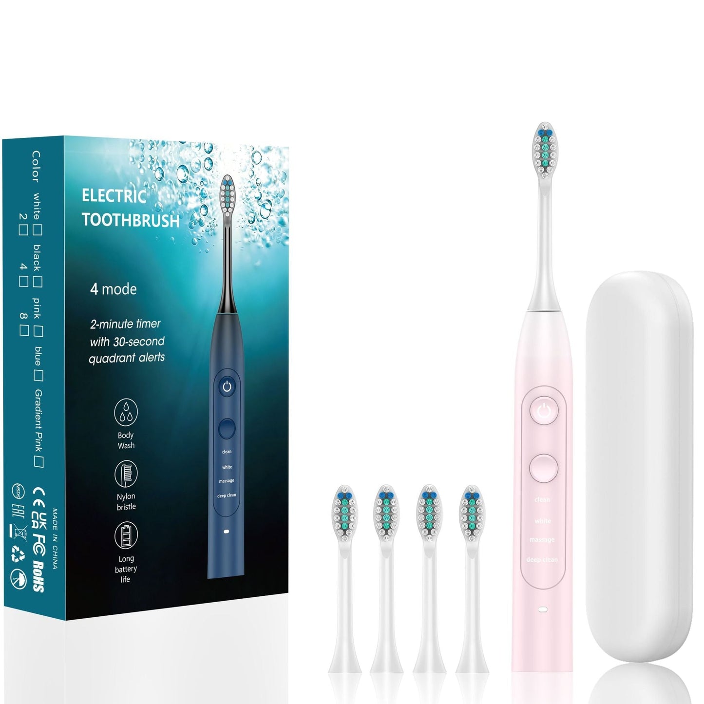 Electric Toothbrush for Enhanced Whitening