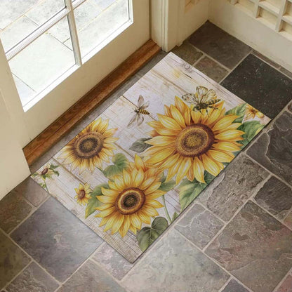 Geographical 3D Floor Mat in Taalita Design