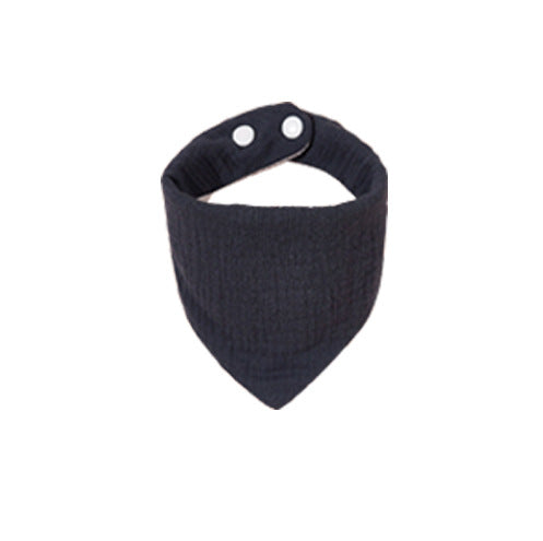 Adjustable Bandana Bib in Muslin Fabric