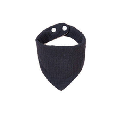 Adjustable Bandana Bib in Muslin Fabric