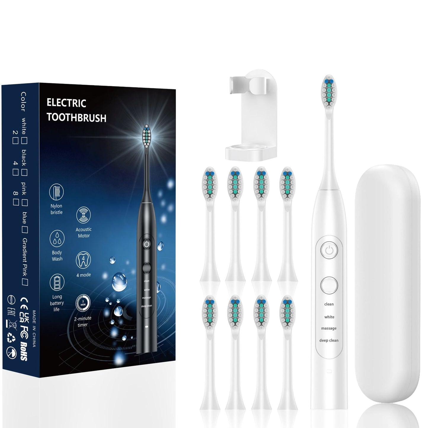 Electric Toothbrush for Enhanced Whitening