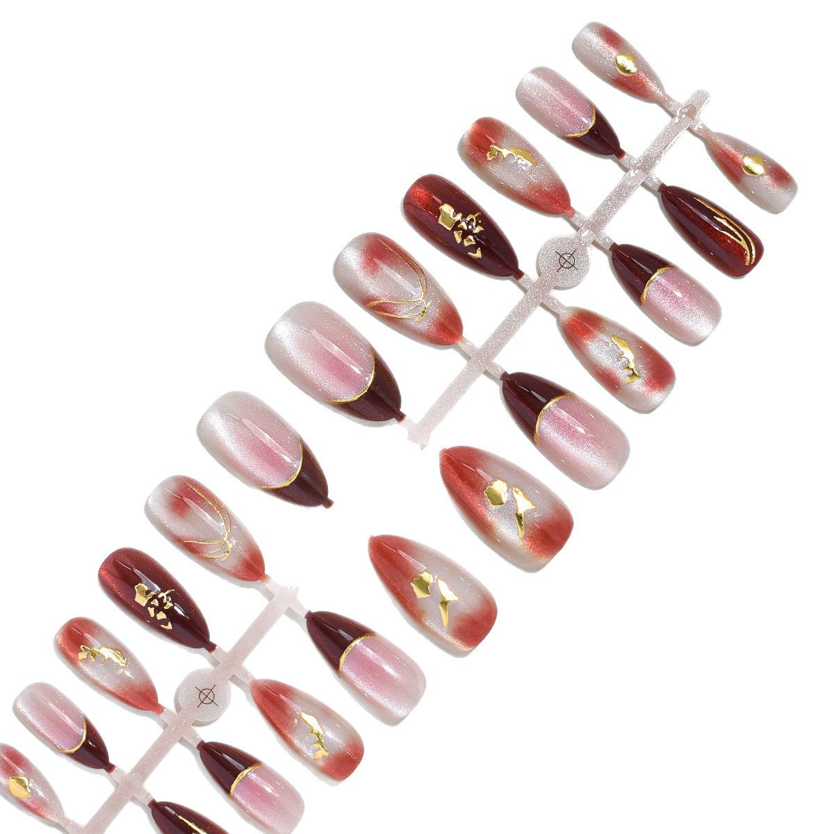 Unique Design Press-On Nail Set for Artistic Styles