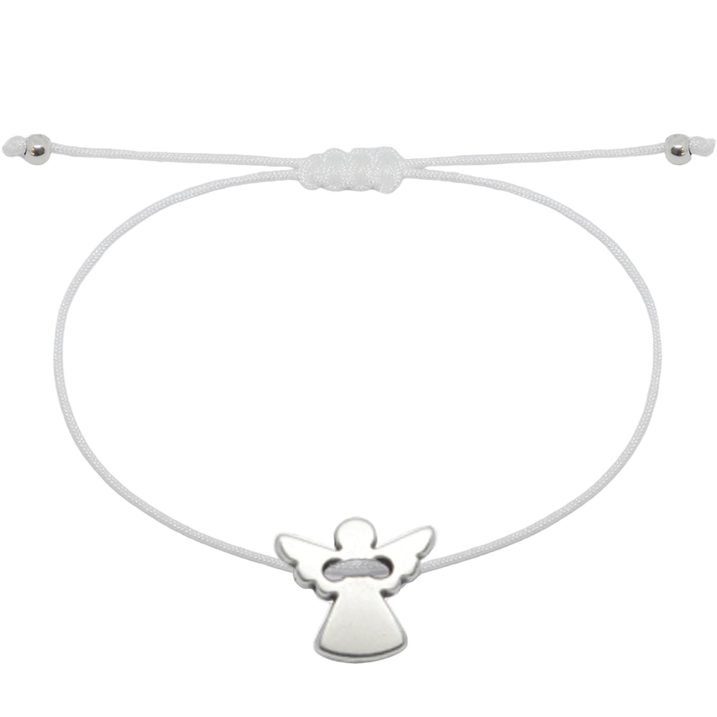 Adjustable Bracelet with Angel Charm