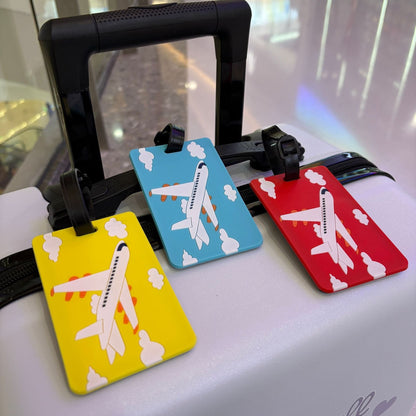 Airplane Design Travel Bag Tag