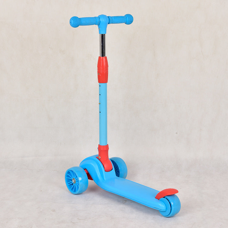 Height Adjustable Ride-On Scooter for Kids