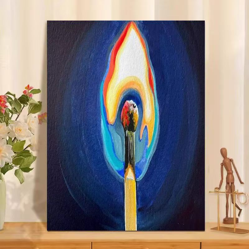 Smoke Abstract Art Print – Taalita Design