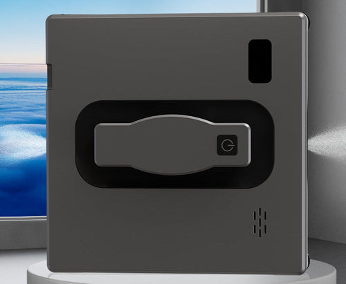 Robotic Window Cleaner System with Remote Control and Safety Tether