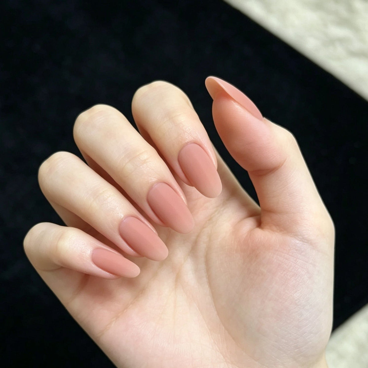 Press-On Nails with Artistic Ocean Theme Design