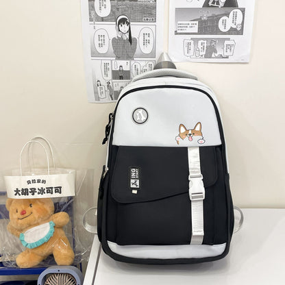Charming School Backpack with Character Design
