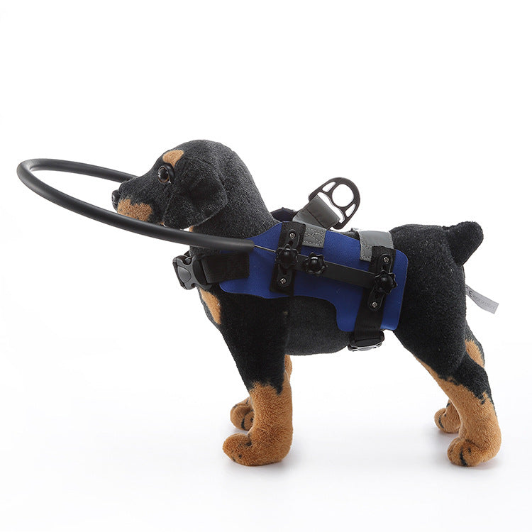 Mobility Support Harness for Dogs with Visual Impairment