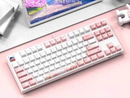 Custom Mechanical Keyboard with 87 Keys