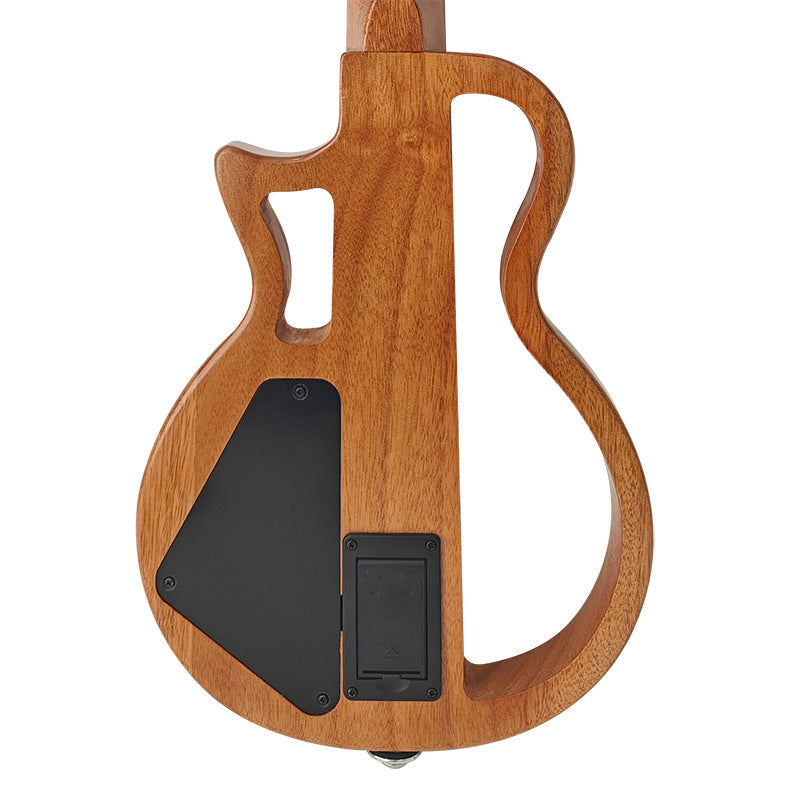 Electric Acoustic Ukulele Featuring Integrated Pickup