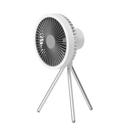 Height-Adjustable Stand Fan with Tripod Base