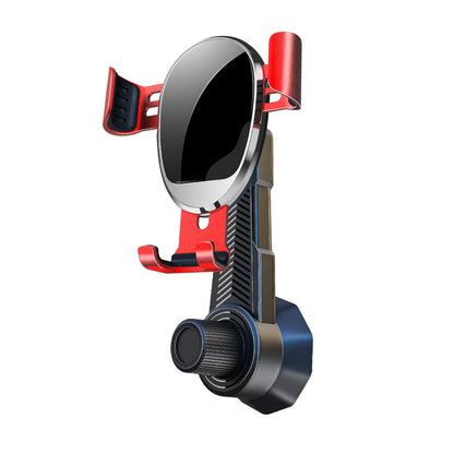 360-Degree Rotating Car Mount for Smartphones with Adjustable Air Vent Clip