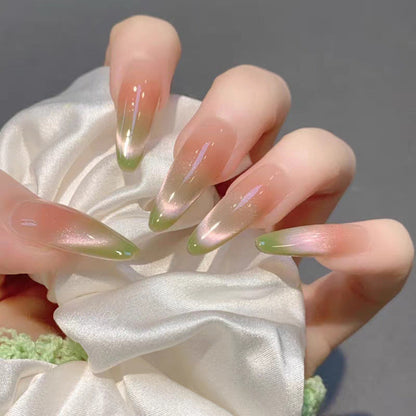 Press-On Nail Kit Featuring Distinctive Bow Patterns