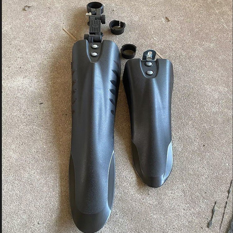 Set of Adjustable Mud Guards for Bicycles