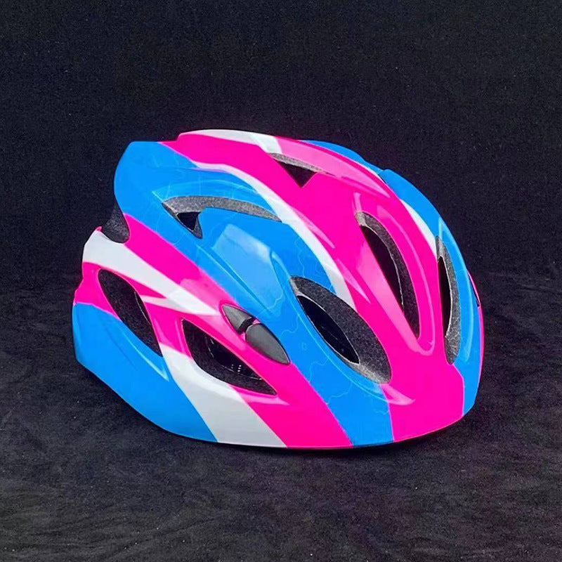 Adjustable Road Cycling Helmet with Aerodynamic Ventilation System