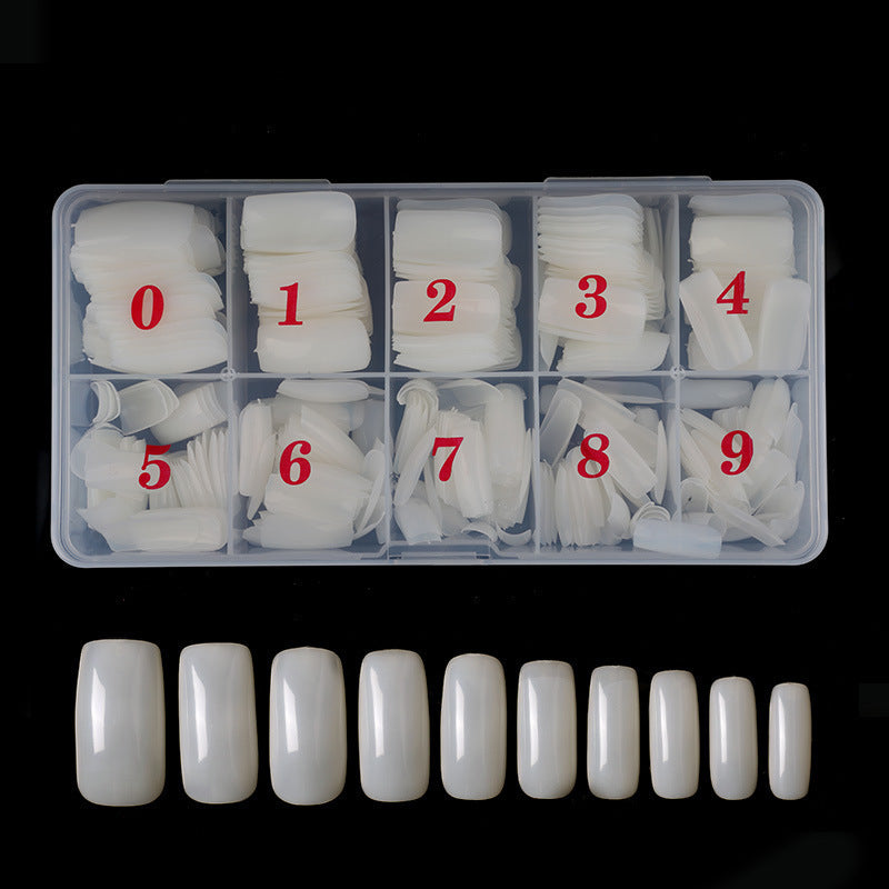 Nail Tips Set in Acrylic Material