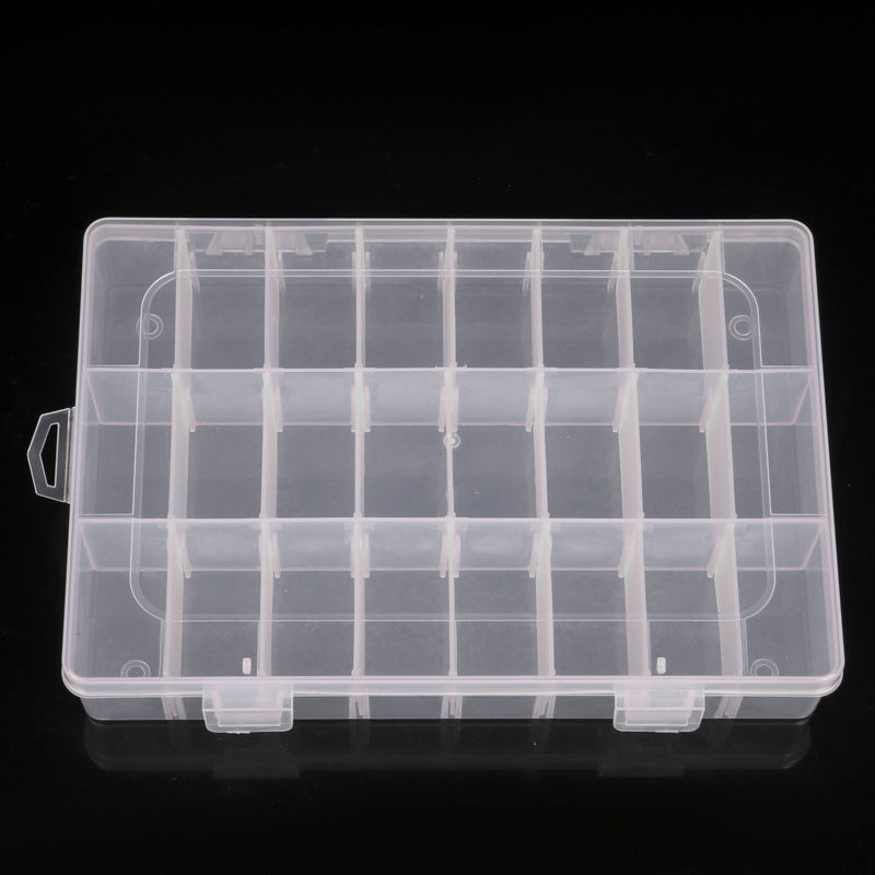 Storage Box with Adjustable Compartments