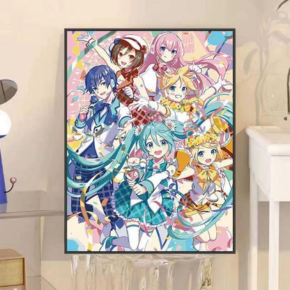 Decorative Wall Art Inspired by Anime - Taalita Design