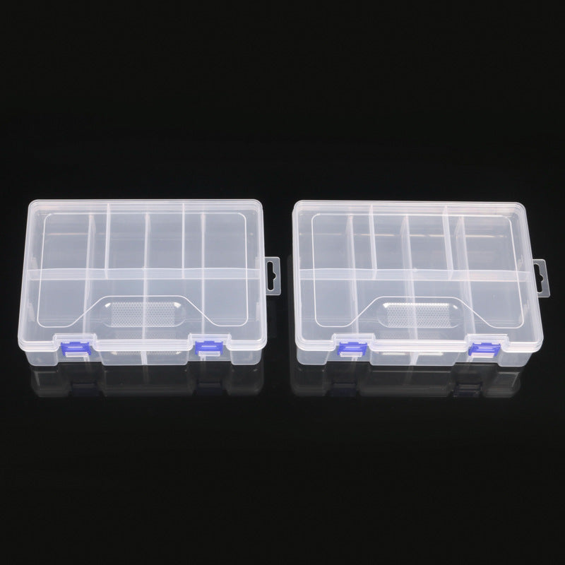 Transparent Adjustable Storage Container