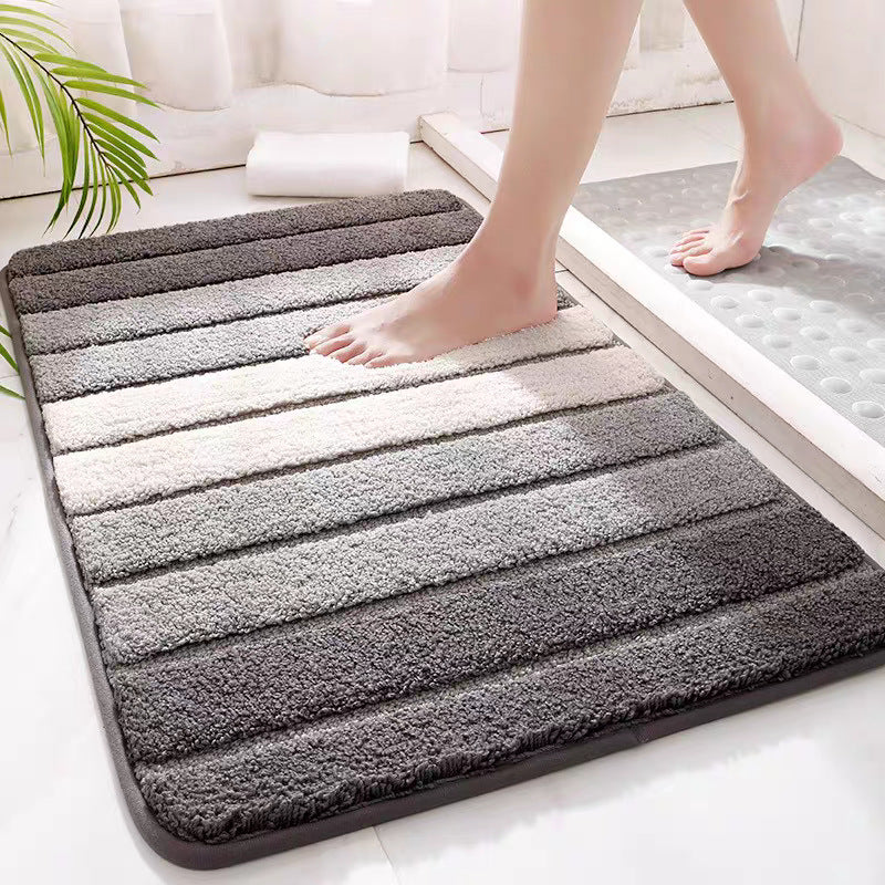 Soft and Absorbent Bath Mat in Plush Material
