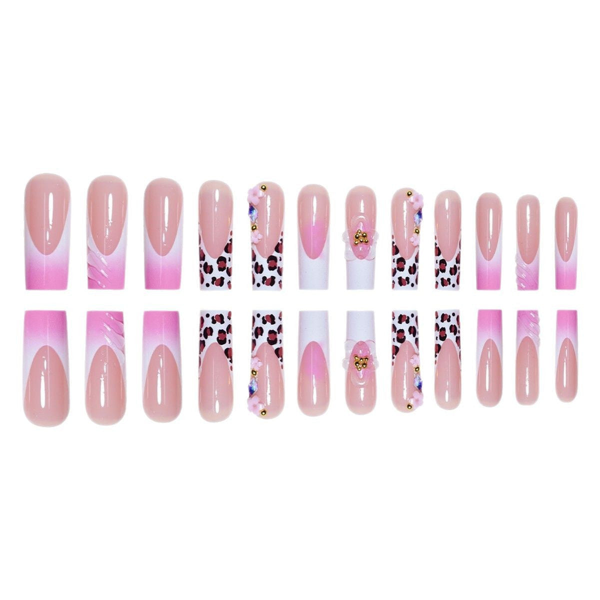 Decorative Press-On Nail Kit - Taalita Design