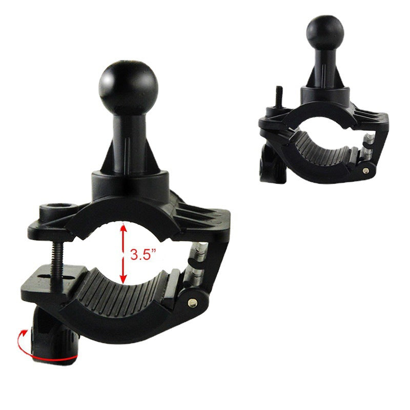 Universal Bicycle Phone Holder with Silicone Grip and 360-Degree Rotation