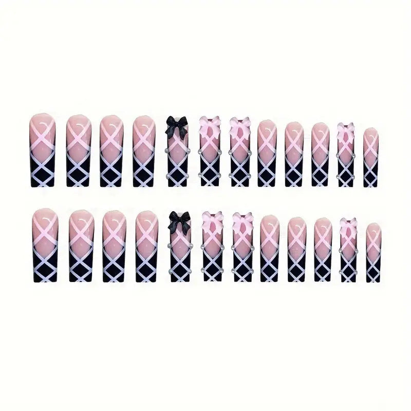 Long Nail Enhancements for Artistic Statement Design