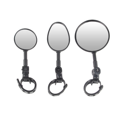 Swivel Arm Bicycle Handlebar Mirror – Wide Angle Convex Glass