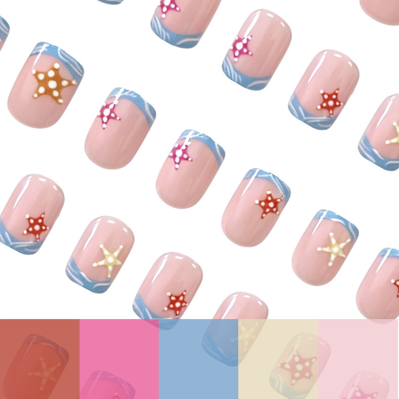 Nail Art Set with Beach Theme
