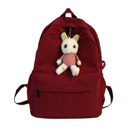Cute Soft Toy Backpack for School