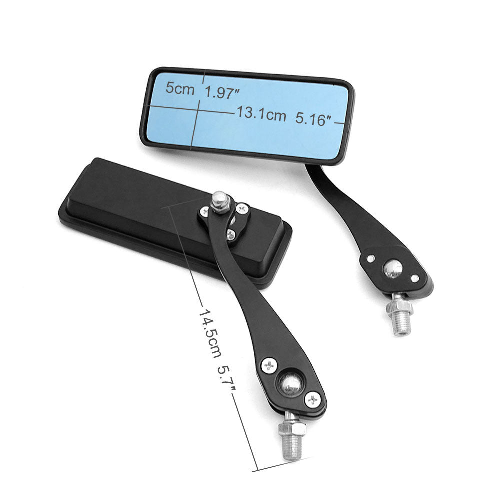 Wide Angle Adjustable Rearview Mirror for Motorcycles