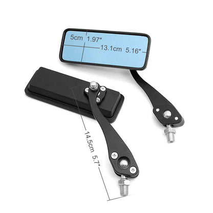 Wide Angle Adjustable Rearview Mirror for Motorcycles