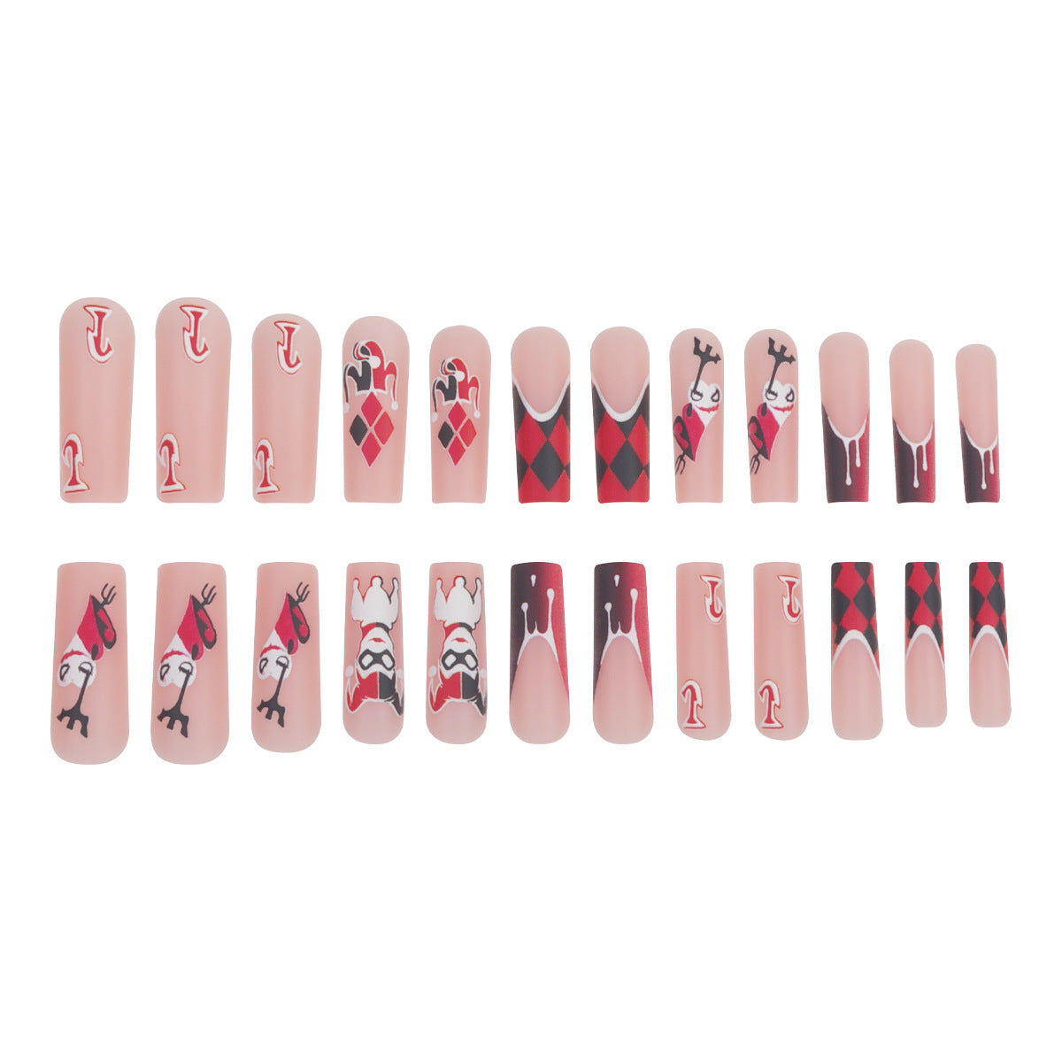 Themed Press-On Nails for Creative Looks