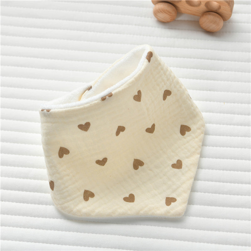 Adjustable Cotton Baby Bib for Feeding