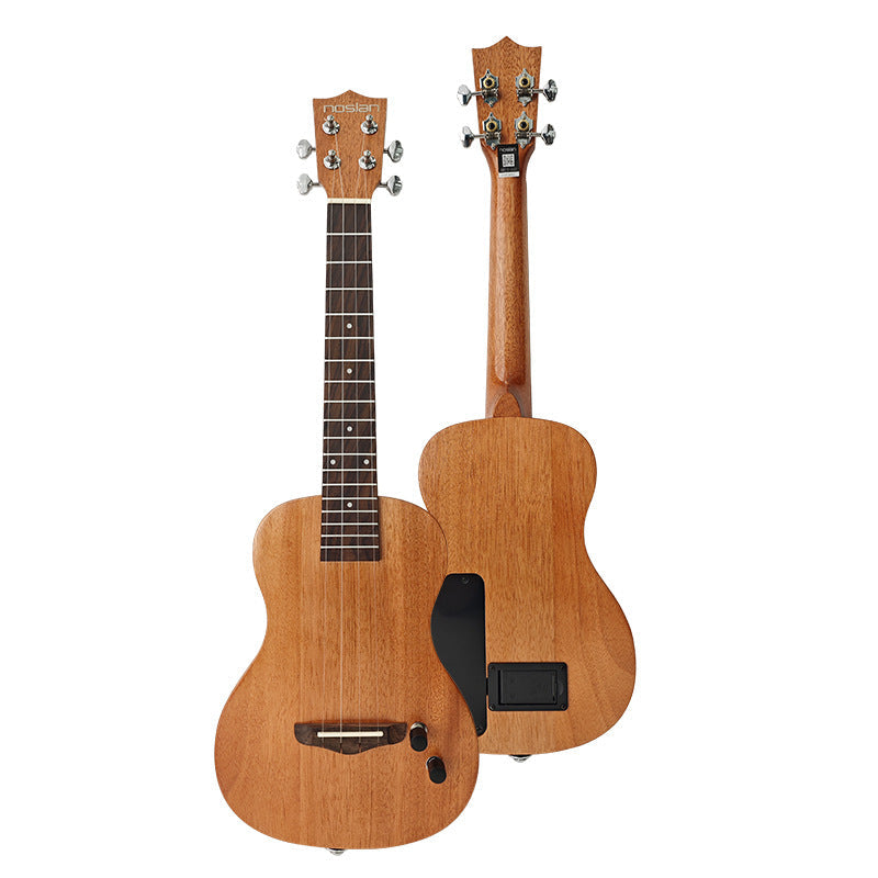 Electric Acoustic Ukulele Featuring Integrated Pickup
