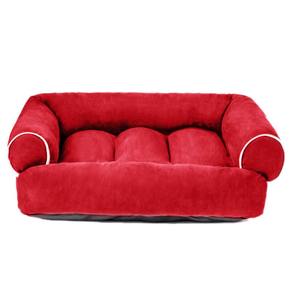 Orthopedic Dog Bed in Velvet – Cozy Support for All Breeds
