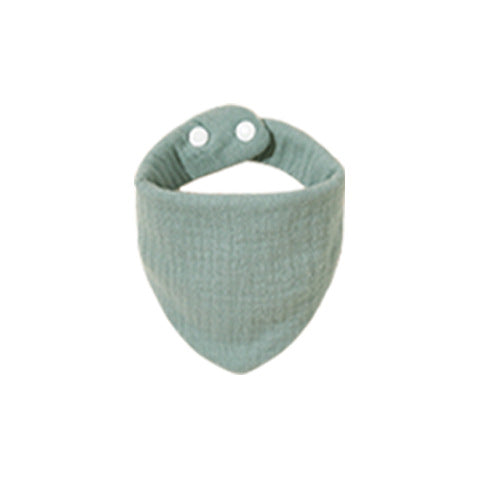 Adjustable Bandana Bib in Muslin Fabric
