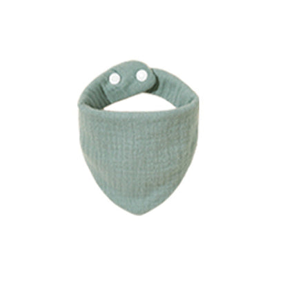 Adjustable Bandana Bib in Muslin Fabric