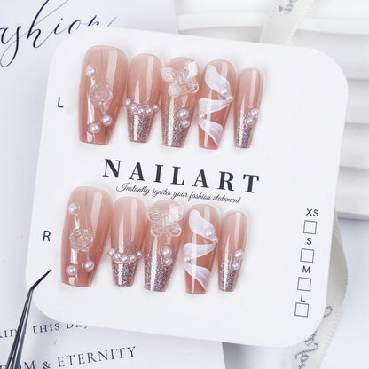 Cute Character Design Press-On Nail Set