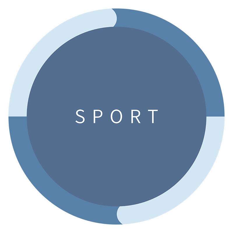 Sports-Inspired Abstract Area Rug for Playrooms