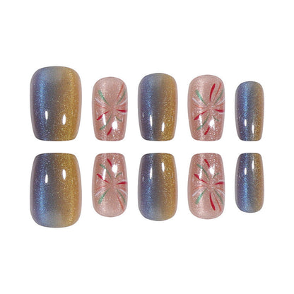 Decorative Pattern Press-On Nail Kit
