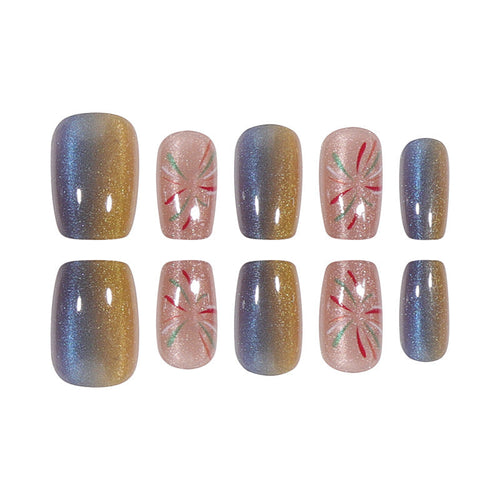 Decorative Pattern Press-On Nail Kit