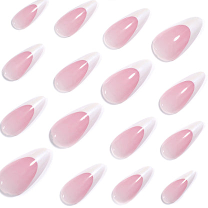 Elegant Gradient Design on Artistic Stiletto Nail Tips