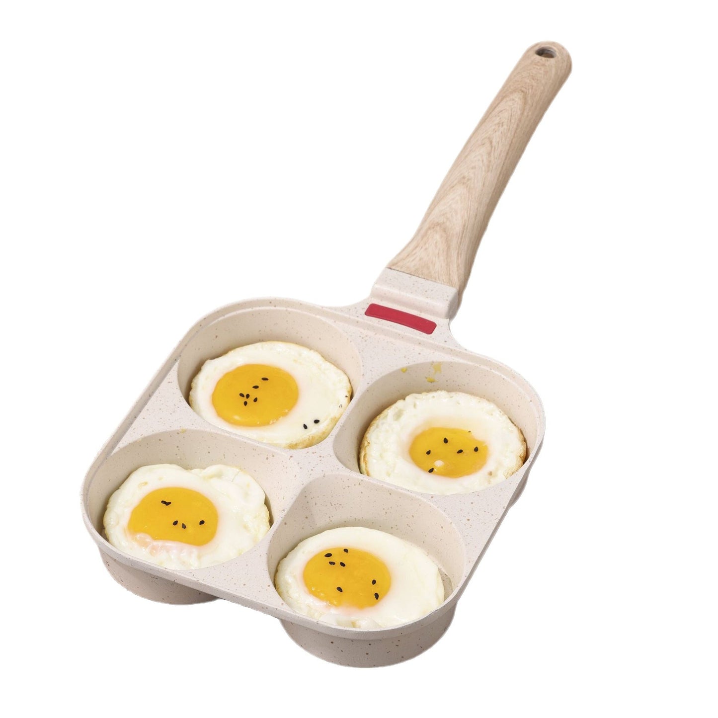 Multi-Chamber Non-Stick Breakfast Frying Pan for All Stovetops